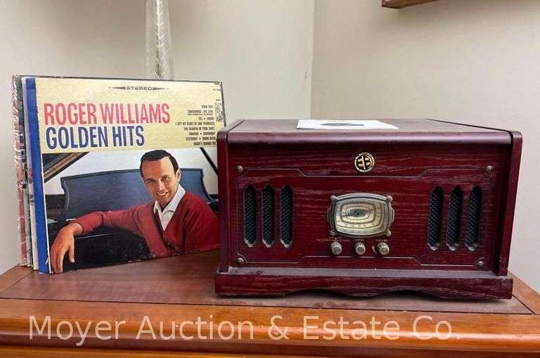 Electro Brand Record Player, with Asst. Records image