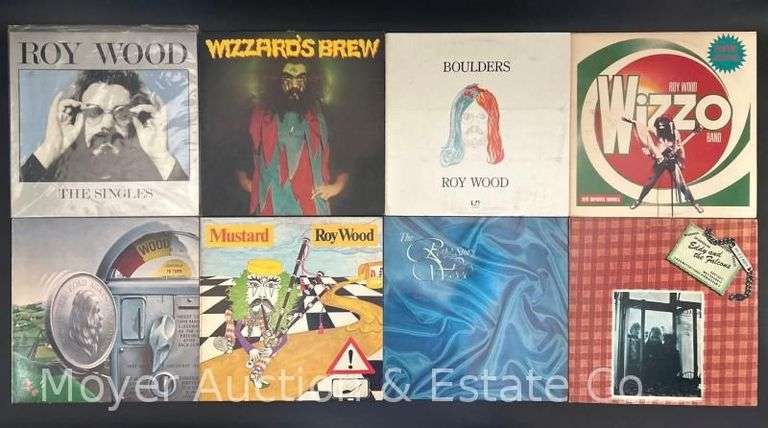 (8) Roy Wood Record Albums image