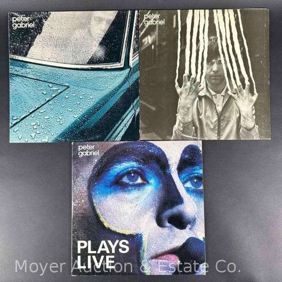 (3) Peter Gabriel Record Albums image