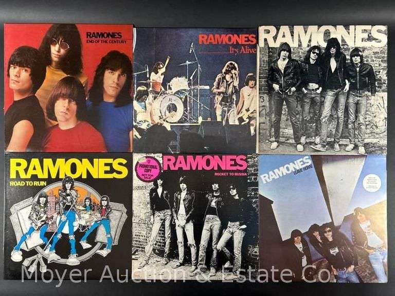 (6) Ramones Record Albums image