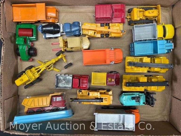 Group of Asst. Model and Toy Construction Vehicles image