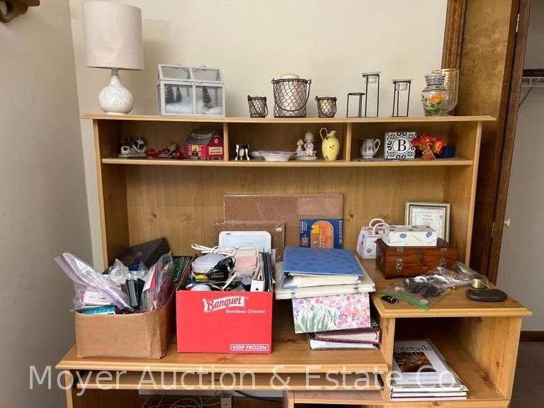 Group of Office Supplies, Decorative, Etc. image