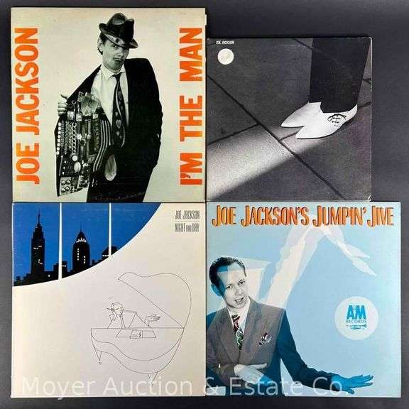 (4) Joe Jackson Record Albums image