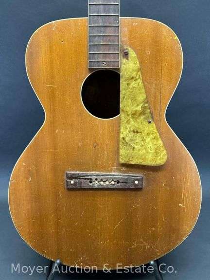 Antique Kay Acoustic Guitar, Believed to be Calvert Model, Original Condition image