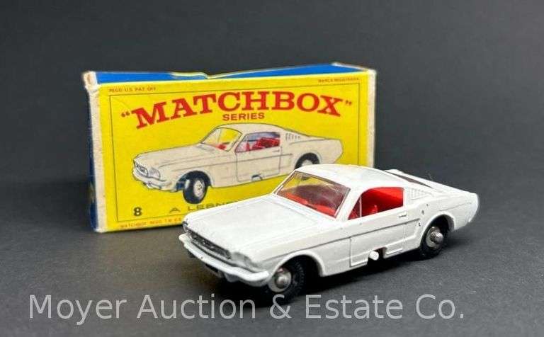 Lesney Matchbox No. 8 Ford Mustang, with Box image