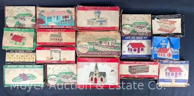 Group of Asst. Plasticville Building Kits image