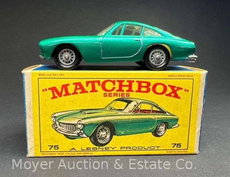 Lesney Matchbox No. 75 Ferrari Berlinetta, with Box image