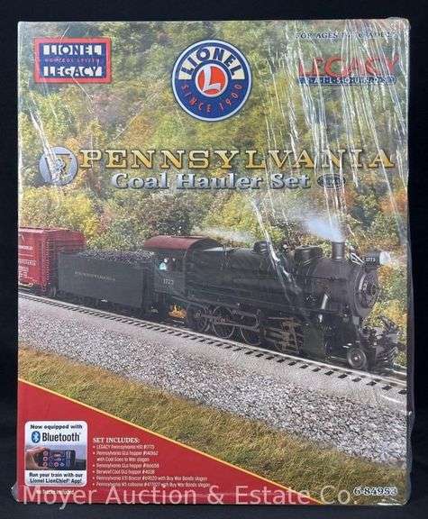 New Lionel Pennsylvania Coal Hauler Set, No. 84953, with Original Boxes image