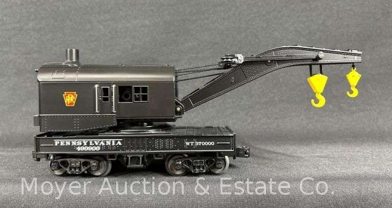 RailKing Pennsylvania Crane Car, No. 79262, with Original Box image
