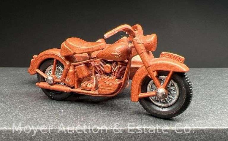 Lesney Matchbox No. 66 Harley Davidson Motorcycle & Sidecar image