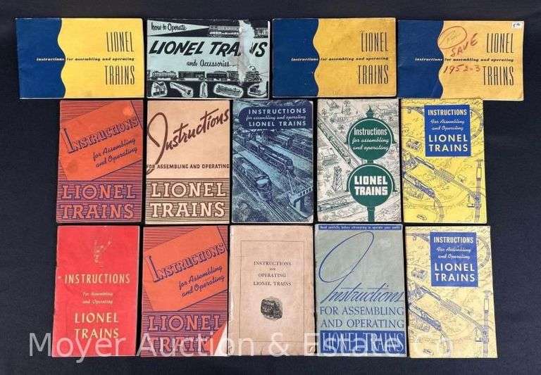 (13) Lionel Instruction Manuals image