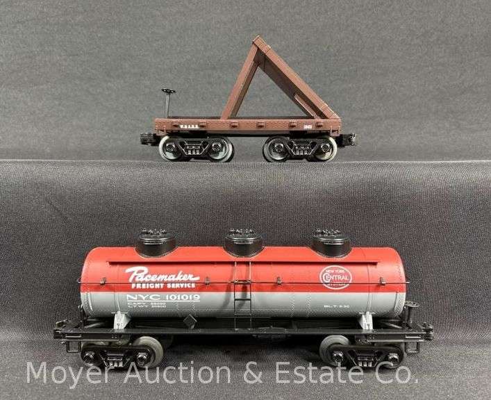 (2) RailKing Freight Cars, No. 7332 and 7635, with Original Boxes image