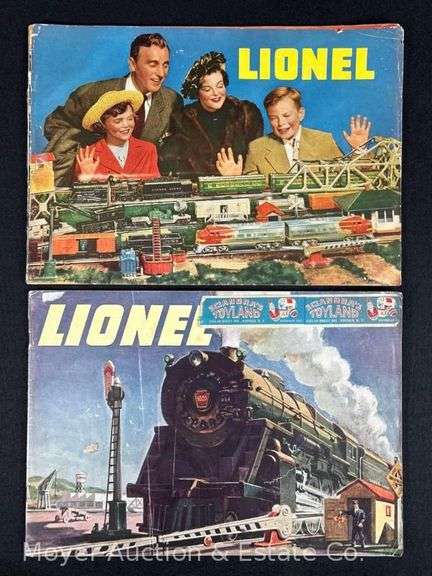 1947 and 1949 Lionel Train Catalogs image