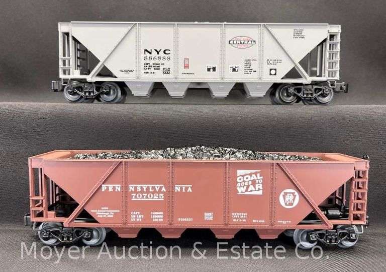(2) Lionel Hopper Cars, No. 52267 and 16441, with Original Boxes image
