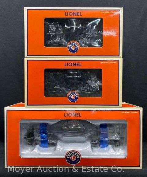 Bethlehem Steel Hot Metal Car and (2) Steel Slag Cars, with Original Boxes image