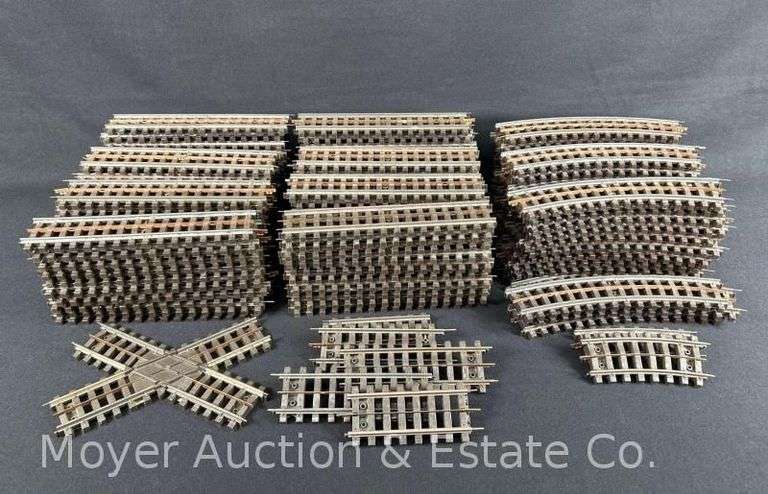 110 Pieces of Asst. O Gauge Track, Plastic Ties image