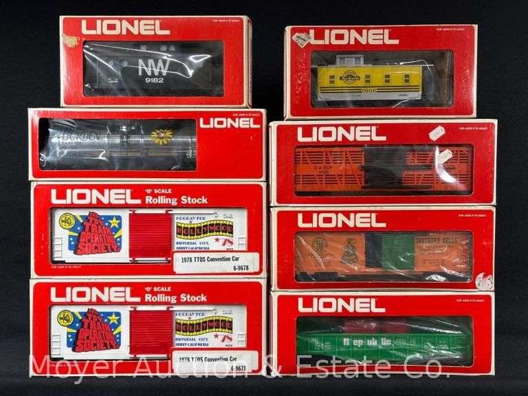 (8) Lionel Freight Cars, with Original Boxes image