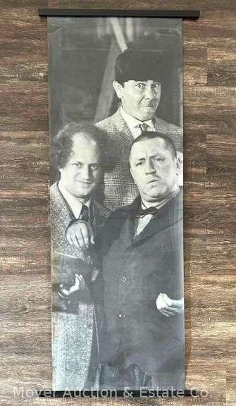 3 Stooges Poster, 20" x 57" image