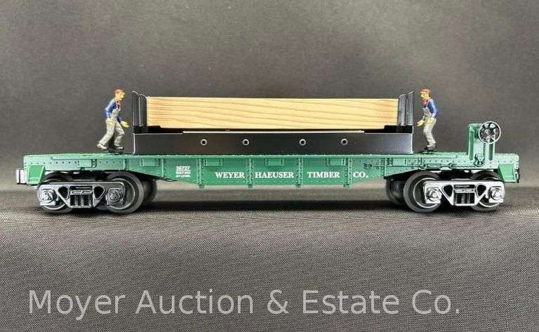Lionel Operating Lumber Car, No. 36727, with Original Box image