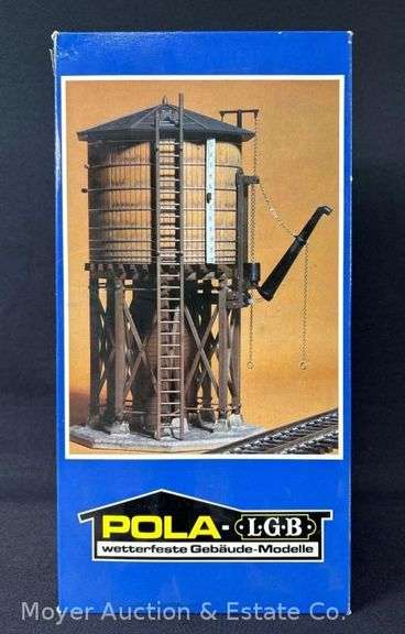 Pola-LGB G Scale No. 923 US Water Tower, with Original Box image
