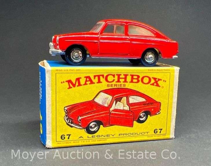 Lesney Matchbox No. 67 Volkswagen 1600TL, with Box image