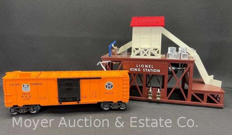 Lionel Operating Icing Station and Ice Car, No. 2306, with Original Box image