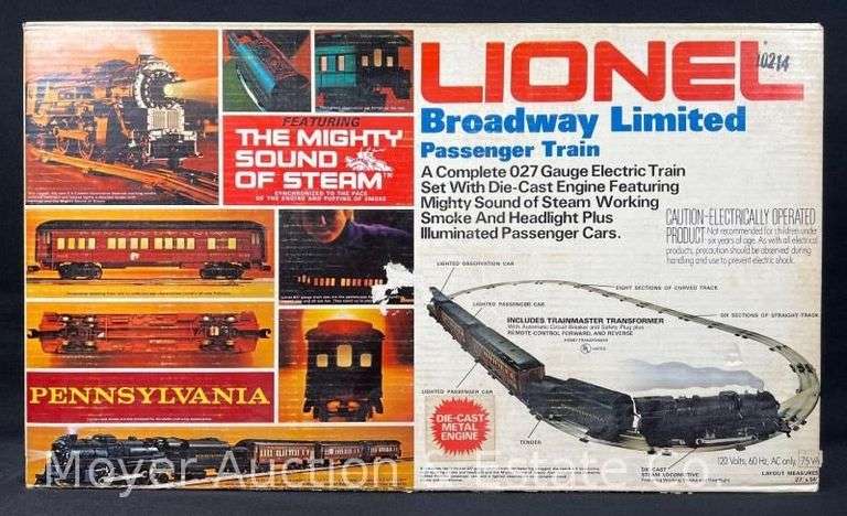 Lionel Broadway Limited Passenger Train Set, No. 1487, with Original Box image