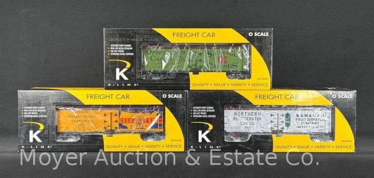 (3) K-Line Reefers, with Original Boxes image
