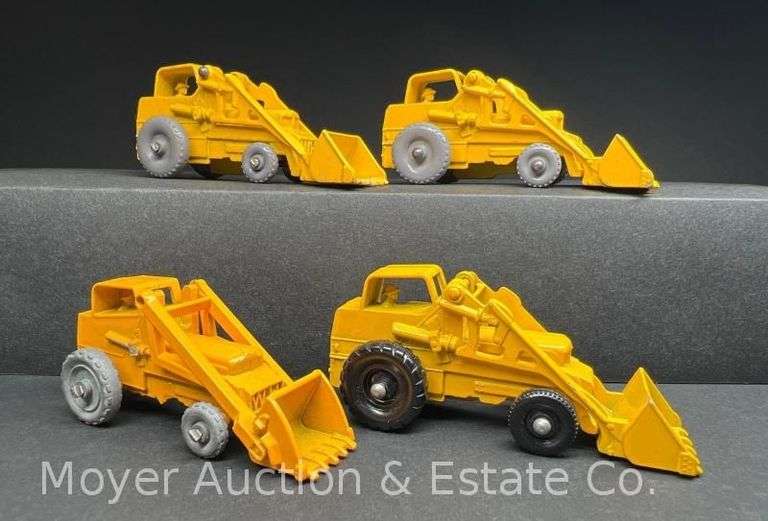 (4) Lesney Matchbox No. 24 Weatherill Hydraulic Excavators image