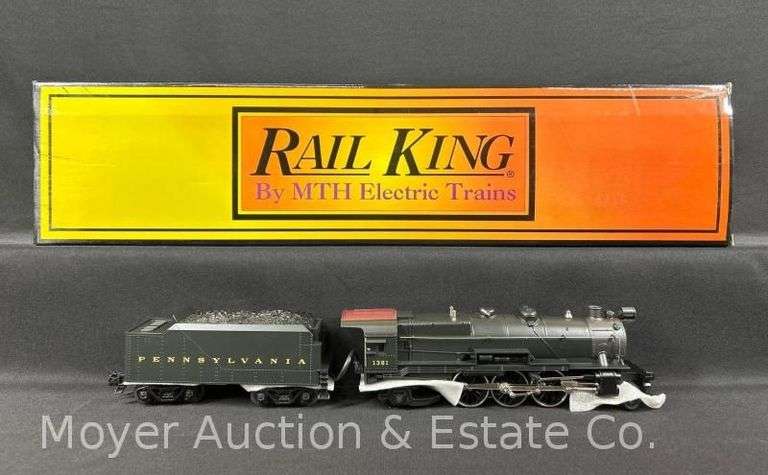 RailKing Pennsylvania K-4s 4-6-2 Steam Locomotive, No. 30-1115, with Original Box image