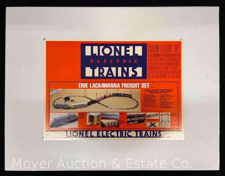 Lionel Erie Lackawanna Freight Set, No. 11726, with Original Boxes image
