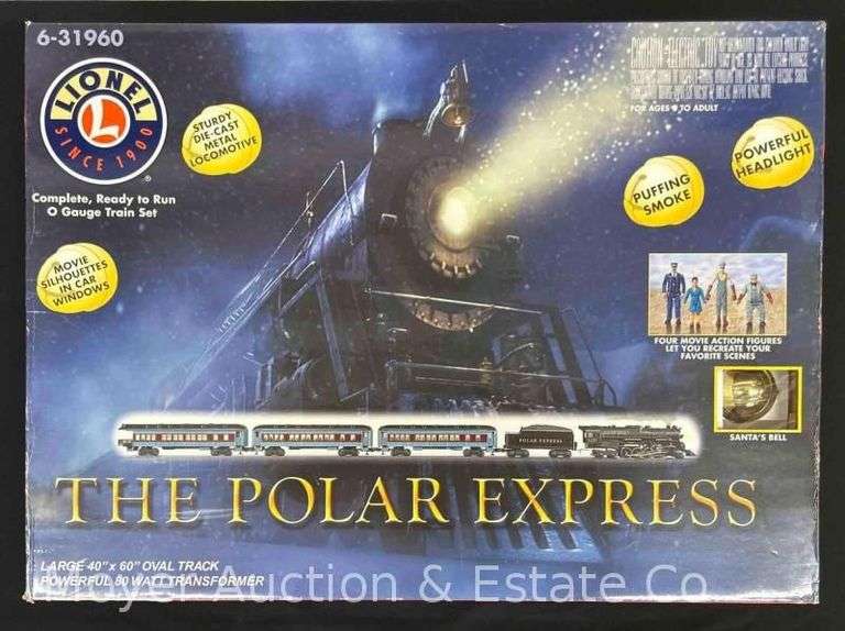 Lionel The Polar Express Train Set, No. 31960, with Original Box image