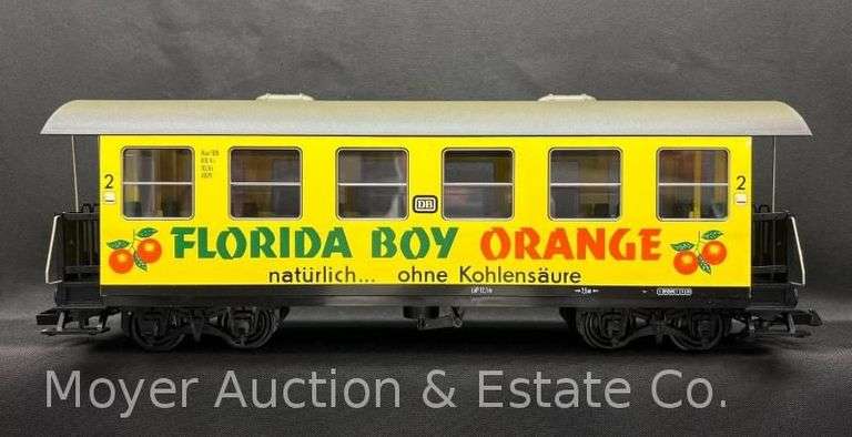 LGB G Scale Florida Boy Passenger Car, No. 3072, with Original Box image