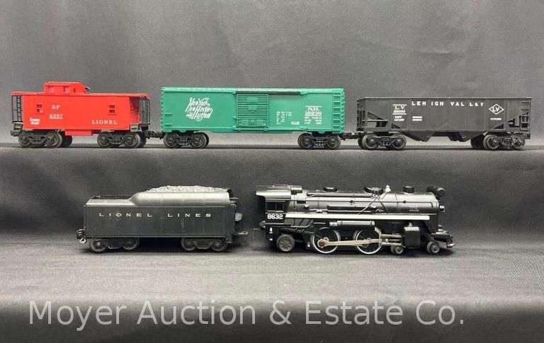 Lionel No. 8632 Steam Locomotive, Tender and 3 Cars image