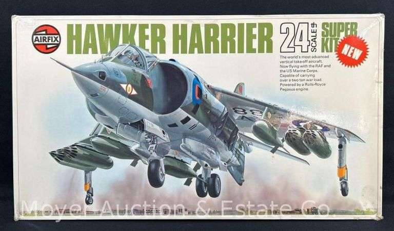 Airfix Hawker Harrier Plastic Model Kit image