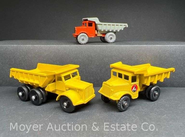 (3) Lesney Matchbox No. 6 QuarryTrucks image
