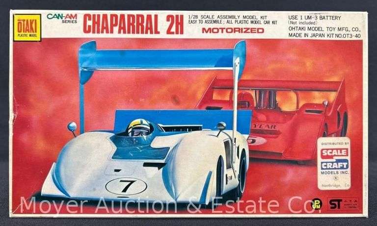 Otaki Chaparral 2H Motorized Plastic Model Kit image
