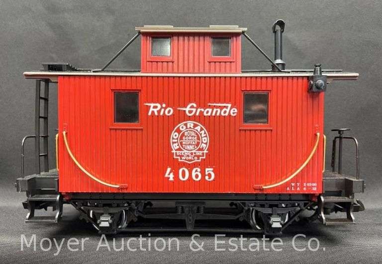 LGB G Scale Rio Grande Caboose, No. 4065, with Original Box image