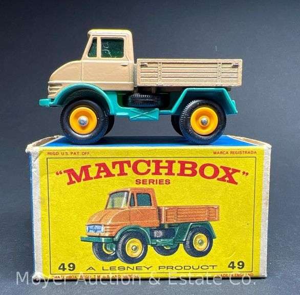 Lesney Matchbox No. 49 Unimog, with Box image