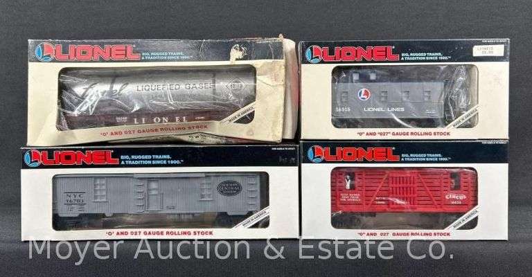 (4) Lionel Freight Cars, with Original Boxes image