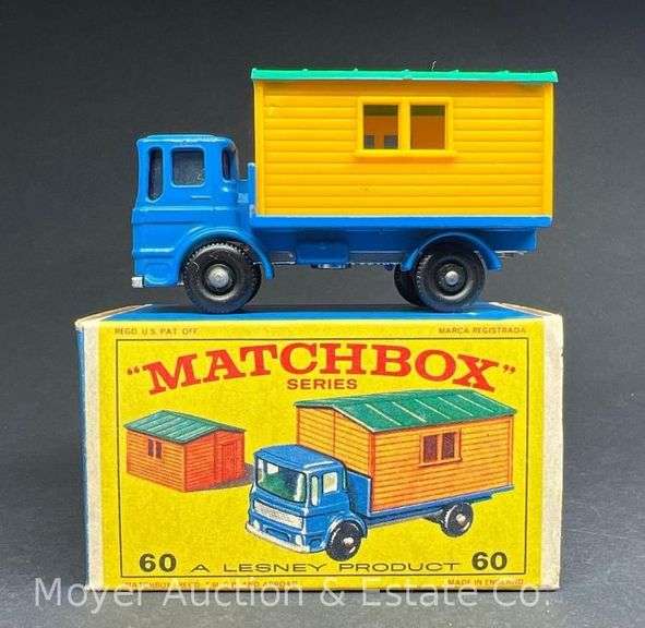 Lesney Matchbox No. 60 Truck with Site Office, with Box image