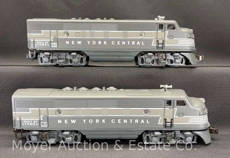 Lionel New York Central AA Diesel Locomotive Set, No. 2344T and 2344P, with Original Boxes image