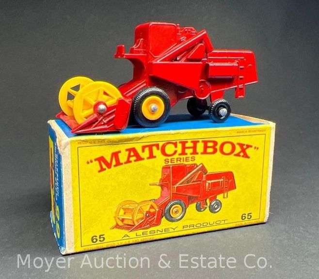 Lesney Matchbox No. 65 Claas Combine Harvester, with Box image