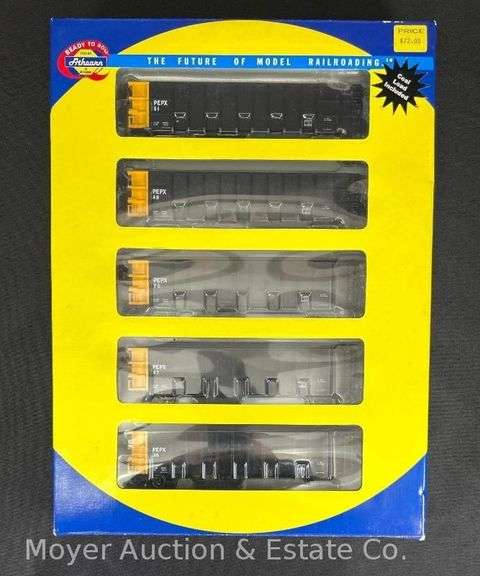 Athearn HO Scale Potomac Electric Power Gondola 5-Pack, with Box image