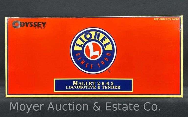 Lionel Wheeling & Lake Erie 2-6-6-2 Mallet Steam Locomotive and Tender, No. 38012, with Original Box, Appears New in Packaging and Box image