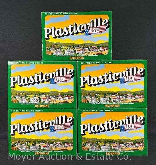 (5) Bachmann Plasticville Building Kits image