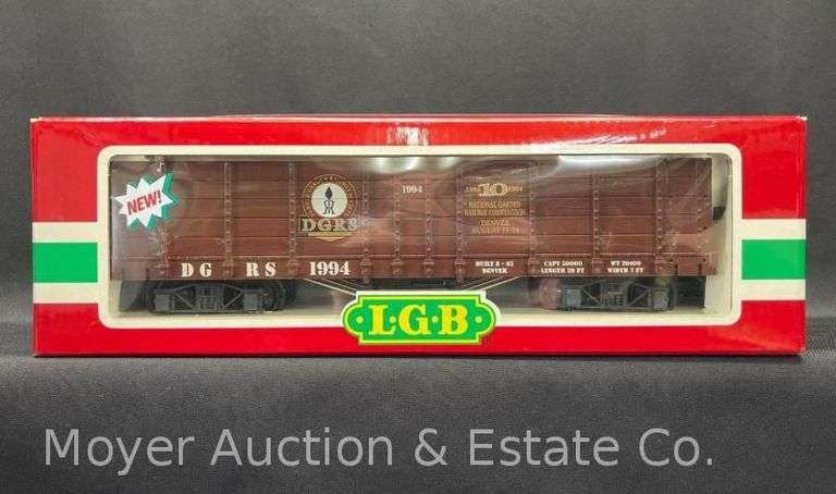LGB 1994 Garden Railway Convention Gondola, No. 4073GR, "G" Scale, with Original Box image