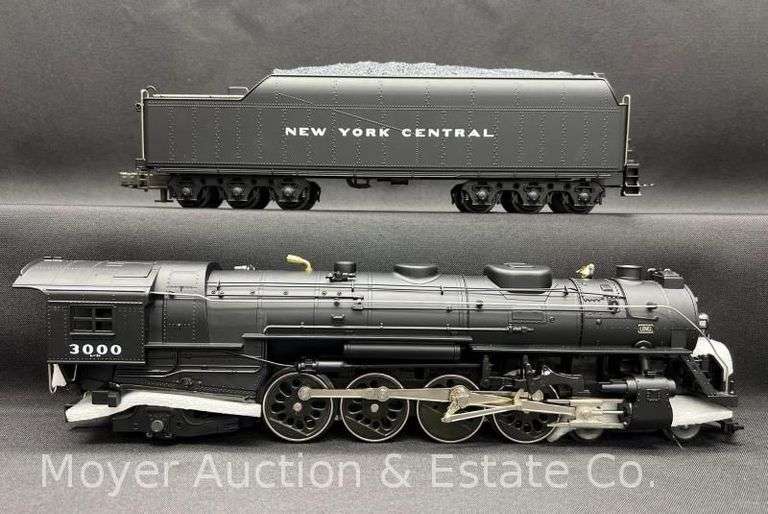 Lionel New York Central 4-8-2 Mohawk L-3 Locomotive and Tender, No. 18009, with Original Box image