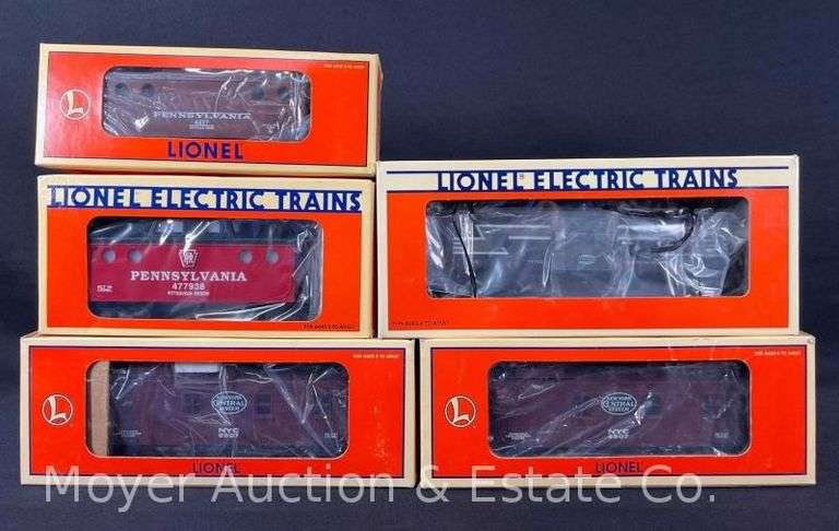 (5) Lionel Cabooses, with Original Boxes image
