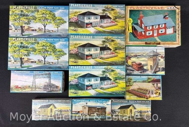 (12) Plasticville O&S Scale Building Kits image